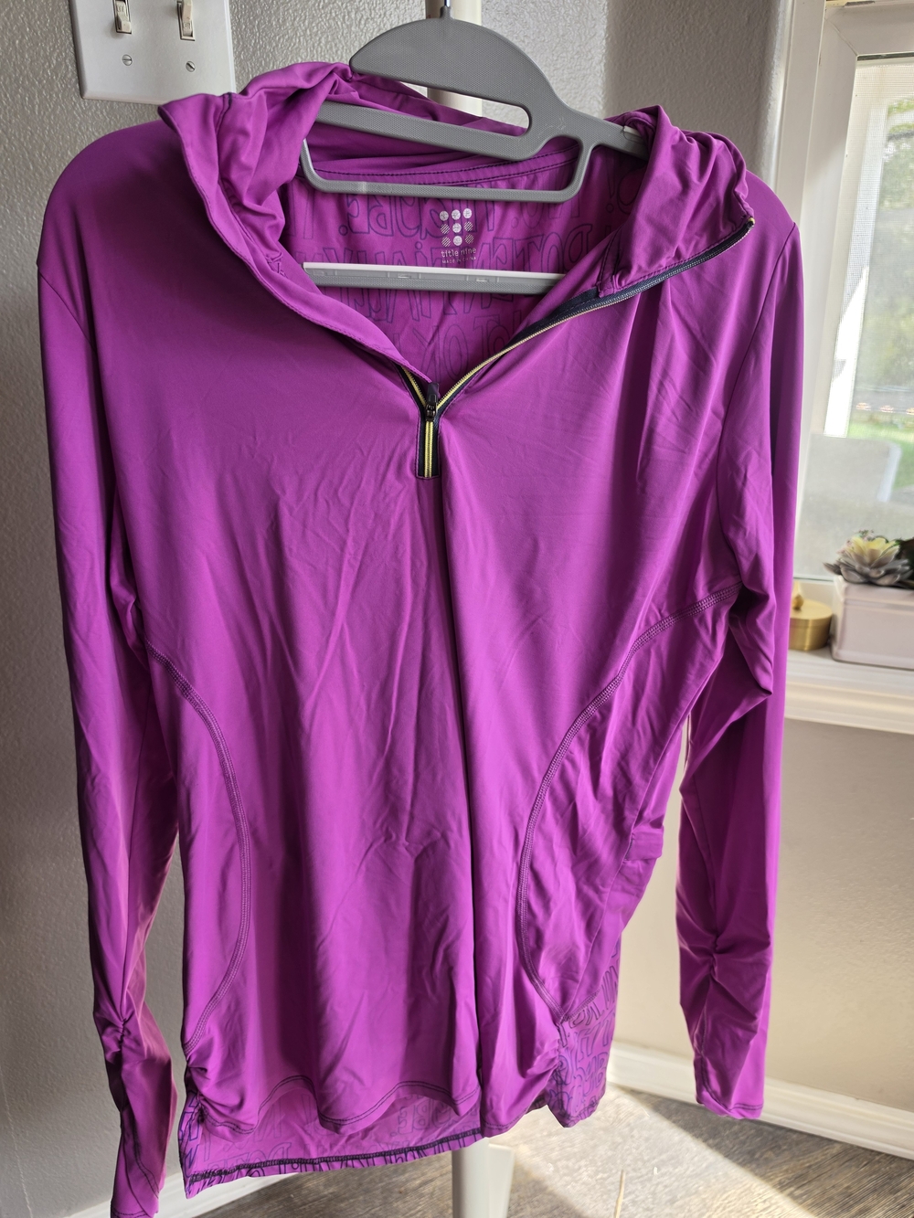 Title nine Lightweight Hooded Performance Jacket - Magenta